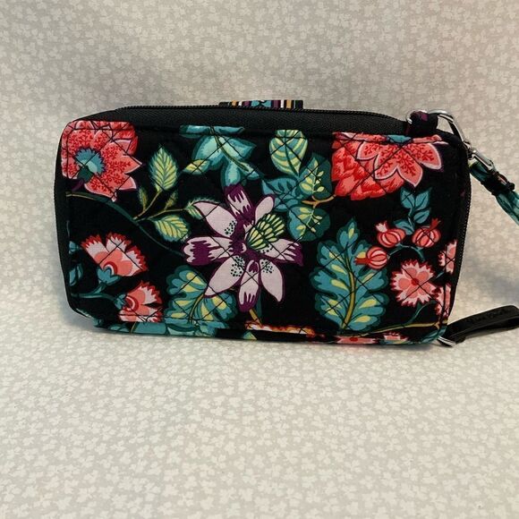 Vera Bradley Iconic RFID Combo Wristlet - Vines Floral - Picture 2 of 7
